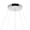 Cwi Lighting Arielle LED Chandelier With Chrome Finish 1042P25-601-2R - alternate 5